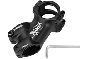 CYSKY Potence de vélo 35 degrés 31,8 60 mm/70 mm/90 mm/110 mm VTT Potence de guidon pour vélo, vélo de route, VTT, BMX, cyclisme