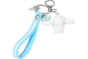 BEE&FLOWER Kuromi Llavero Bolsos Decorativos Kawaii Llavero Lindo Anime Llavero Niña Escolar Llavero Llavero Regalo para Niños Cinnamoroll