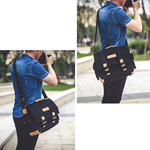 TARION sac sacoche bandouli  re reflex sac d   paule sac    main de cam  ra en toile multifonctionnel pour mission photographique   voyage  randonn  e  etc 