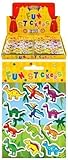 24 x Dinosaur Sticker Sheets - REFERENCE PBF159