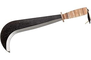 Stubai Schweizer Gertel 300 mm mit ergonomischem Ledergriff – Forstwerkzeug zum Ausholzen, Entasten, Entrinden & zur Jungwuchspflege – Hochwertiger Stahl – Made in Austria