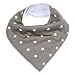 Baby Unisex Bandana Drool Bibs , ivencase Colorful Pattern Absorbent Cotton Cute Baby Gift Sets Feeder Bib for Boys & Girls (4-Pack Set)