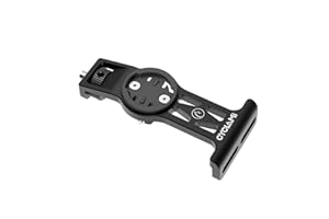 CYCLAMI Bicicleta Soporte Bicicleta Compatible para GPS Garmin Edge, XOSS G/G+, iGPSPORT GPS Extensión Multifuncional para Manillar Soporte para cámara Montado en la Parte Delantera (S16)