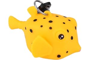 Jopwkuin Embouchure de détendeur, Embout de détendeur de plongée Dessin animé Mignon opération Pratique de Protection pour Les Sports Nautiques(Petite courbine Jaune)