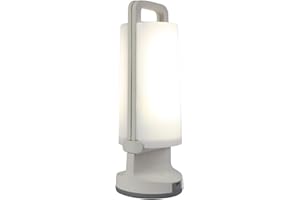 ECO LIGHT Lutec 563800034 Lampe Table Dragonfly Solar 1L, Plastique, Intégré, 1.3 W, Blanc