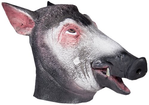 Preisvergleich Produktbild Wild Boar Animal Full Face Adult Costume Mask