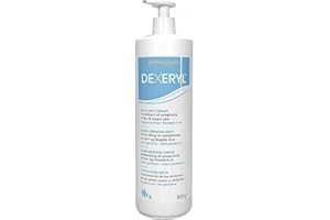 Dexeryl - Crema emoliente para piel seca, 500 m, paquete de 2