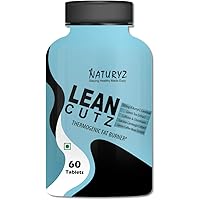 Naturyz LEAN CUTZ Thermogenic Fat Burner with 500mg Acetyl L Carnitine, Green tea Extract, Garcinia Cambogia, Green…