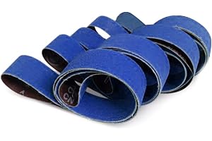 slipband,Slipbälten, 4st 2 "x 72" 40/60/00/120GIRT CERAMIC SLADING BELTS Bands grova slipning 50x1800mm
