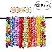 Produktbild OUNONA 24 Stücke Hawaiian Blume Lei Bunting Banner Hängende Garland Party Dekorationen Party Favor (Zufällig)