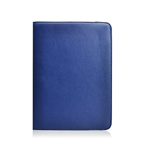COOVY® 360° ROTATION COVER FÜR SAMSUNG GALAXY TAB 3 10.1 GT-P5200 GT-P5210 GT-P5220 SMART HÜLLE TASCHE ETUI CASE SCHUTZ STÄNDER Farbe dunkelblau - 6