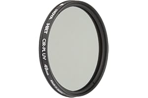 Hoya 49mm Circular Polarizing and UV HRT Screw-in Filter