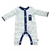 Doctor Who DW Boy's Kids Children 4 Piece Starter Set Hat BIB Bodysuit Baby Grow - BBC Official Merchandise (4 Piece Set) 100% Cotton (Newborn)