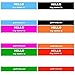 Produktbild Mixed Colour 'Hello My Name Is' Stickers (120)