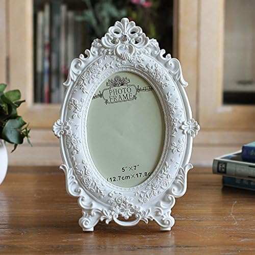 Photo Frames vintage Photo Frame Home Photo Frame / 7 Inch 6 Inch / Wedding Photo Frame / Creative Photo Frame / Photo Frame Rose / Decoration Picture Frames ( Size : 7 Inch(oval) )