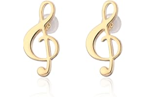 PENGJIN Boucles d'oreilles à tige en acier inoxydable pour femme et fille