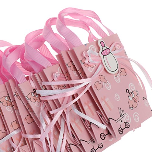 MagiDeal 12pcs Geschenktaschen Baby Party, aus Papier - 3