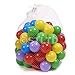 FUN HOUSE STYLE KIDS CHILDRENS PLASTIC PLAY BALLS FOR BALL PITS PEN POOL MULTI COLOURED TOY SOFT - COMES IN A SET OF 100, 200, 300, 400, 500, 600, 700, 800, 900, 1000. (300)