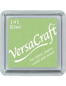 Tsukineko Versacraft Stempelkissen, Zitronengelb, klein, kiwi, 3.4 x 3.4 x 2 cm