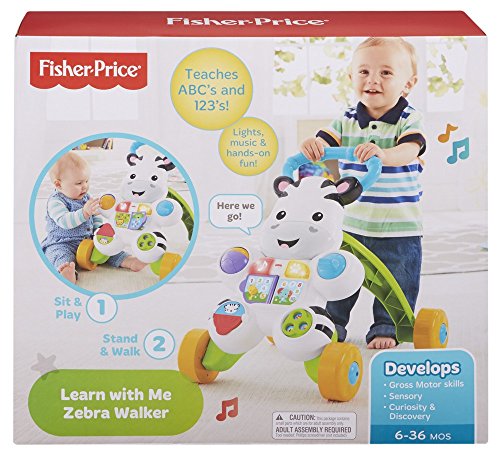 Fisher-Price Learn with Me Zebra Walker Toy