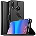 Produktbild KuGi Huawei P20 lite Hülle, PU Kunstleder Flip Case Wallet Case, Brieftasche Case Hülle mit Standfunktion Kartenfächer und Bargeld für Huawei P20 lite smartphone.Schwarz