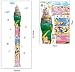 Removable Princess Castle Girl Room Height Tower Growth Chart Wall Sticker for Girls Kids Children Bedroom Wall Mural