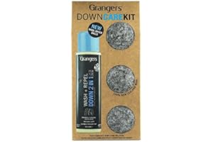 GRANGER'S Grangers Down Care Kit | Includes Down Wash And Repel 300ml | X3 Dry Balls | Perfect For Down Jackets | All In 1 Kit