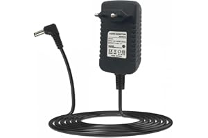 Adaptateur Secteur 12V compatible avec Claviers Casio WK-1600 WK-1800 WK-1630 WK-3000 WK-3000D WK-3200 WK-3300 WK-3500 WK-380