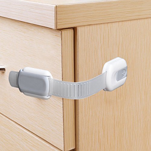 Serrature Armadietti A Prova Di Bambino Da 10 Pezzi Chiusure Di Sicurezza Bambini Cassetti, Armadi, Frigorifero, WC Da 7,18 € | DHgate