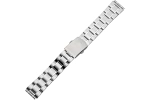 MARBURGER Uhrenarmband 18mm Edelstahl Silber - Werkzeug Montage Set 87101000020