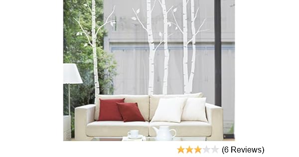 white birch wall decals
