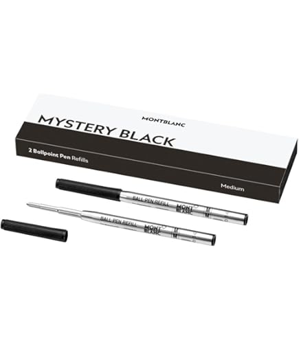 MONT BLANC Mystery Black ボールペン Montblanc REFILL BP B 2x1 MYSTERY BLACK PF brand : Amazon.in