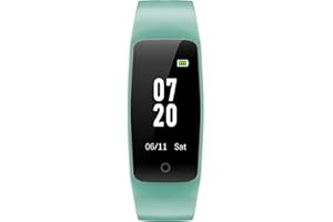 ASIAMENG Montre Podometre Non Connecté Trackers d'Activité sans Bluetooth sans Smartphone pour Enfant Personne Agée Femme Homme Podomètre Marche Simple Compteur de Pas Calories Distance Etanche IP68