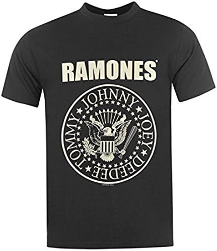 Official Mens Ramones T Shirt Crew Neck Short Sleeve Printed Casual Tee Top