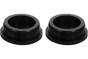 ‎QUARKZMAN QUARKZMAN 2 Stück Schwarze Gummistopfen, Silikonstopfen für 43-44mm/1.69-1.73" Loch
