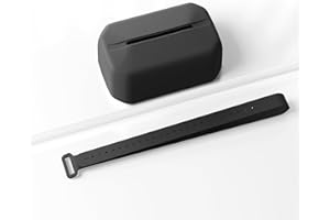 smabee Boîte à mouchoirs pour Tesla Model Y Juniper 2025 Étui de serviette pour modèle Y Juniper Étui à mouchoirs en silicone Noir