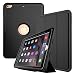 Produktbild iPad Schutzhülle, iPad 9,7 Zoll 2018/2017, stoßfeste, robuste Schutzhülle mit automatischer Schlaf-/Wachfunktion, vollständige Schutzhülle für Apple iPad 2017/2018, 24,6 cm  Schwarz