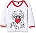 Rockabye Originals Baby Tattoo Tee T-Shirt, White, 3-6 Months