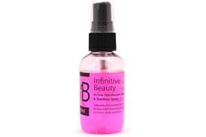 Infinitive Beauty Active Disinfectant Cleaner & Sterliser Spray For Derma Rollers & Make Up Brushes Take Care & Prolong The Life Of Derma Rollers & Natural & Synthetic Brushes 50ml