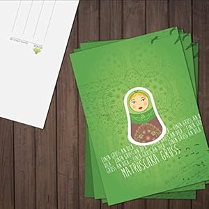 POSTKARTE MATROSCHKA