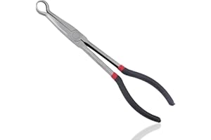 GTLM Zündkerzenentferner-Professionelle O-Ring-Zündkerzenzange mit 27.5 cm Verlängerung und Rutschfestem Griff,Universelles Auto Zubehör Zündkerzenstiefel-Entferner für Auto SUV