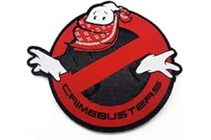 ‎POLIZEIMEMESSHOP POLIZEIMEMESSHOP Crimebusters Textil Patch - Red - Klettpatch