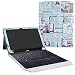 Produktbild LiuShan Acer Switch 3 Hülle, 2-in-1 Abnehmbare PU-lederne Case hülle mit Standfunktion für 12.2" Acer Switch 3 Windows 10 Tablet,Newspaper