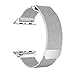 Produktbild JL-BAND Kompatibel For Apple Wrist Watch Bracelet 42mm(44mm) Silver,Stainless Steel Mesh Milanese Loop Replacement Straps Bands for iWatch Apple Watch Series 4 Series 3 Series 2 Series 1 … …