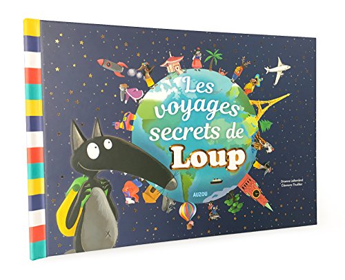 Mes papiers decoupes - Les voyages secrets de Loup francais