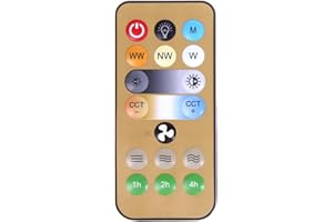 ZEIZAFA Adjustable Brightness Fan Speed Timing Remote Control Replacement For Home Bedroom E27 Ceiling Fan Light Light And Fan Remote Control