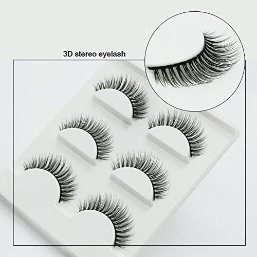 Natural amazing 3D stereo multilayer false eyelash pure hand made eyelash (3 pairs) 3D-35