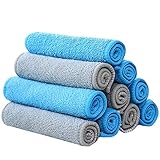 Fuerte absorción y antibacterias naturales: las toallitas de limpieza de fibra de bambú son de fuerte absorción de aceite y agua, ayuda a prevenir la descontaminación. Sin decoloración y pelusa. La fibra de bambú es natural antibacteriana y desodorante.