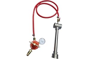 LSMIITTH Gas Forge Burner Propane Furnace，Blacksmith Knifemaking Gas Melting Furnace Burner