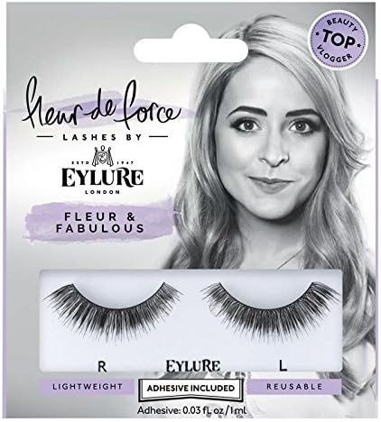 Eylure Fleur De Force Lashes, Fleur &amp; Fabulous (Pack of 2)
